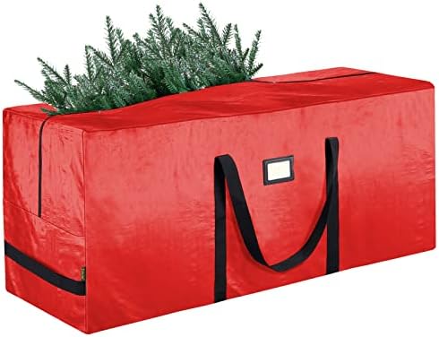 BALEINE 7.5 ft Christmas Tree Storage Bag — Red