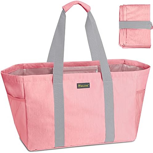BALEINE Soft 9 Gallon Extra Large Utility Tote — Peach Pink